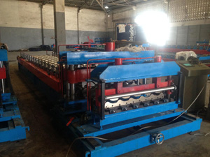 End Bent Roofing Tile Machine Line