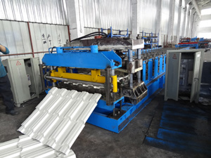 Glazed Tile forming machine