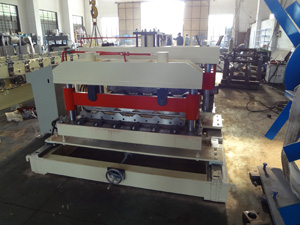 Step Tile forming machine