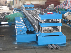 Three Wave Guardrail Forming Machine